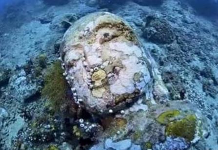“海底佛寺”在东南亚的海底被发现 佛像完好保留-九美库